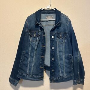 Torrid jean jacket Dark Blue Denim Jacket